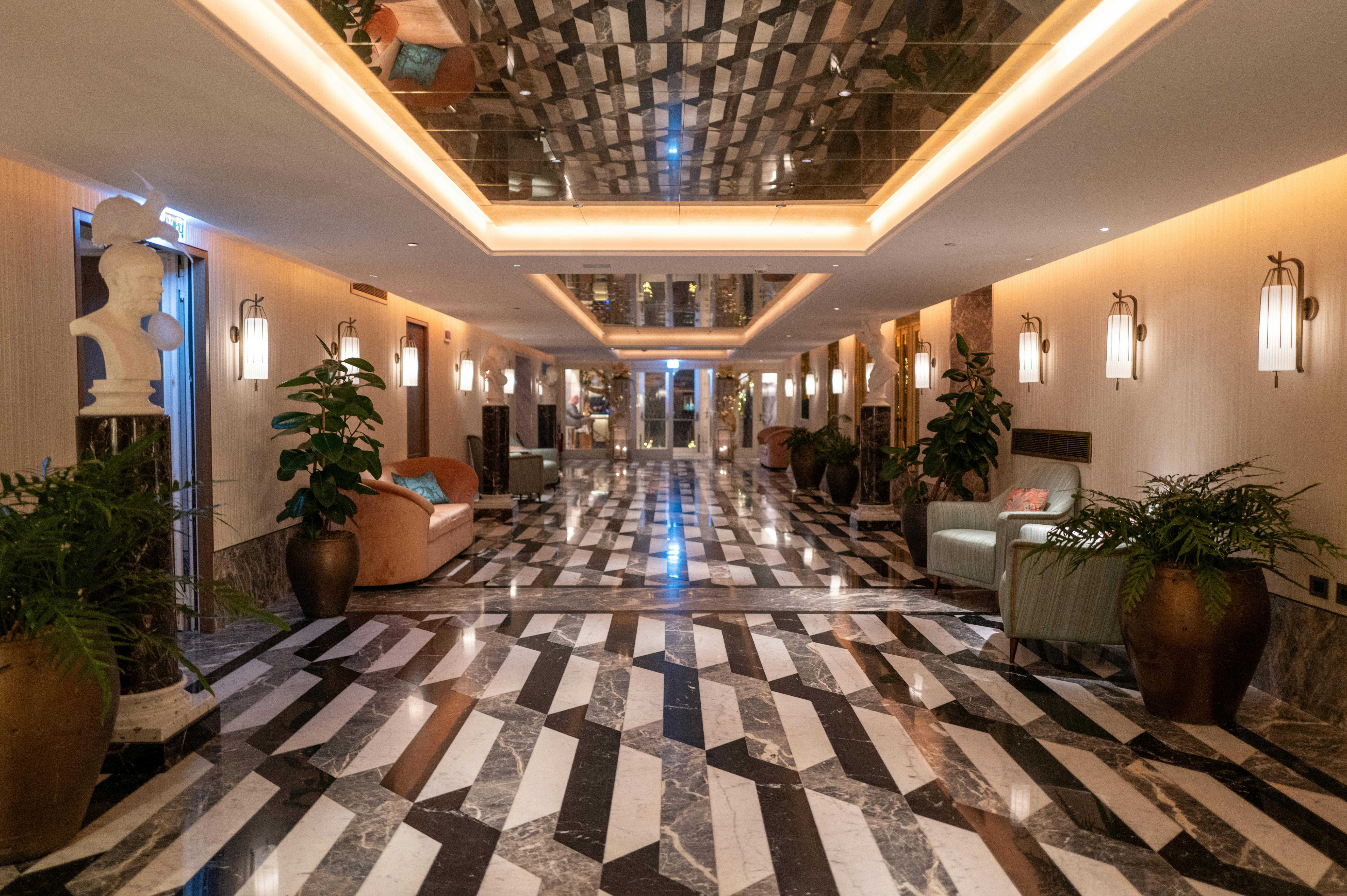 Modern lobby